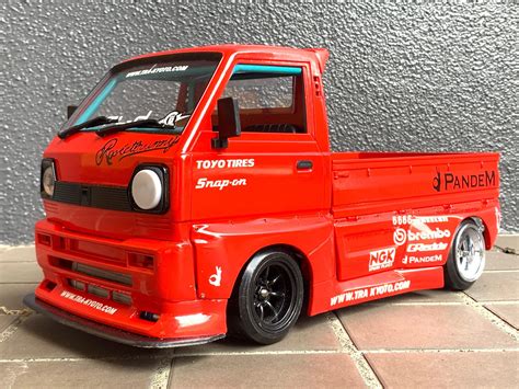 Wpl d12 rc car truck wide body kit hoonigan pandem kei truck rc drift – Artofit