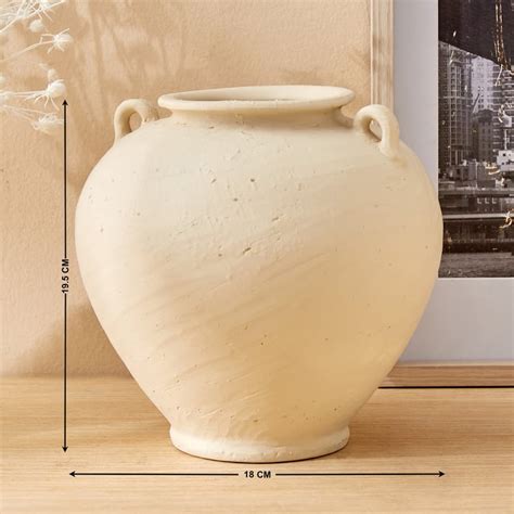 Buy Amida Cora Ceramic Tabletop Vase from Home Centre at just INR 2399.0