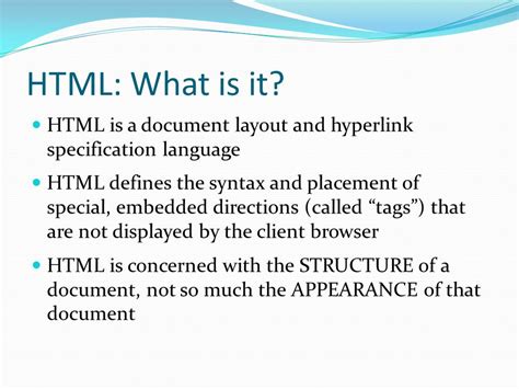 Image result for HTML Meaning