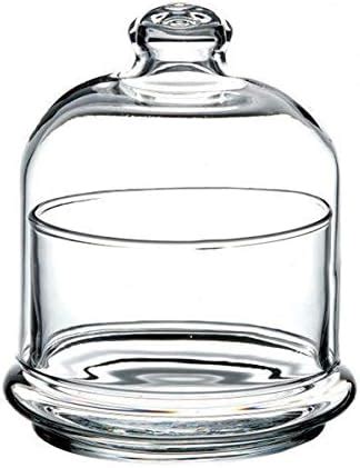Buy Pasabahce Basic Glass Food Container With Dome - Set of 2 (230 ml ...