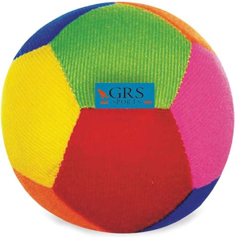 Buy Little's Soft Plush Baby Ball with Rattle Sound | Baby Toys | Size ...