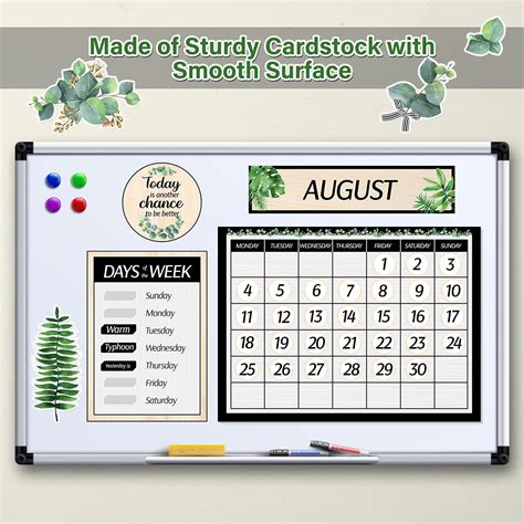 Flip Calendar Home Sweet Classroom Calendar Bulletin Board Display ...