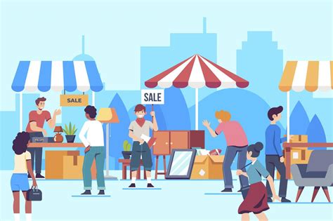 Market 卡通图 的图像结果