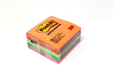 Notas Post-It 3X3 Neon 400 hojas – Bachiller.mx