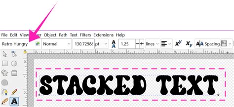 Image result for Stack Text VCarve