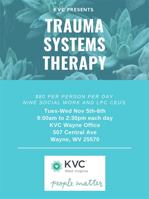 Trauma Systems Therapy Training - Wayne - KVC West Virginia