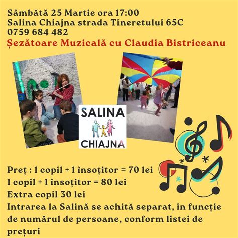 Șezătoare Muzicală cu Claudia Bistriceanu, Salina Chiajna , Câmpina, 25 ...