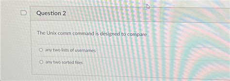 Image result for Unix Comm Command
