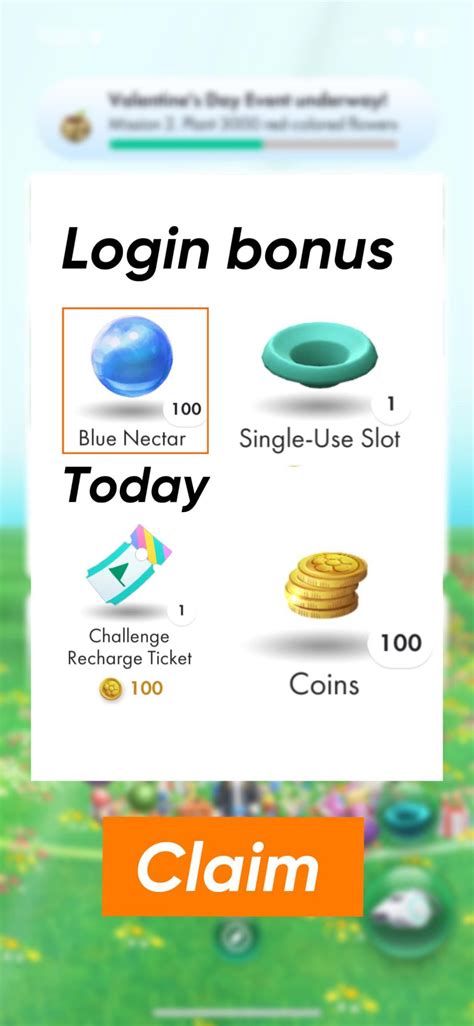 Pikmin Bloom daily login bonus concept. This is a very rough design I ...