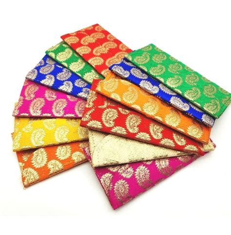 LAMANSH Paan print Shagun Envelope Assorted Color Giveaways Lifafa Bea ...
