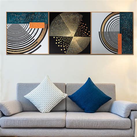 Visions Of Harmony Crystal Glass Painting-Set of 3 | Dekor Company