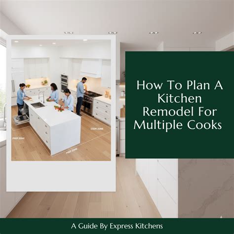 How To Plan A Kitchen Remodel For Multiple Cooks - Express Kitchens - India