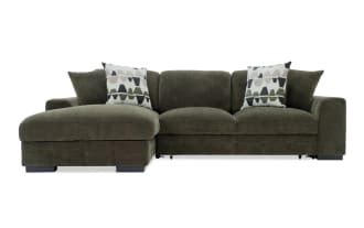 Playground Forest 116'' 2 Piece Left Arm Facing Chaise Sectional with ...