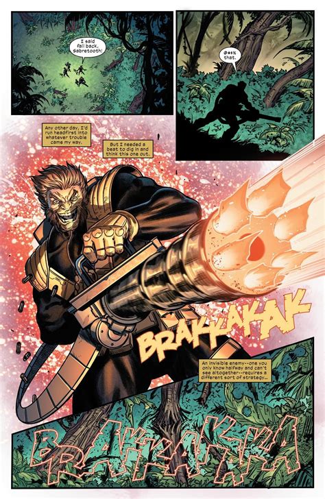 Team X vs. Predators (Predator vs. Wolverine issue 2) : r/Marvel