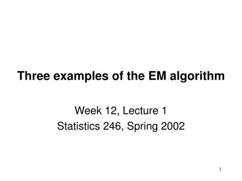 EM Algorithm Examples 的图像结果