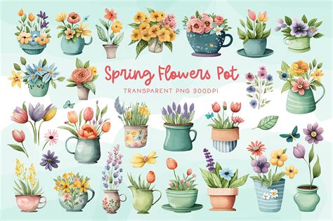 Flower Pot Clipart Png