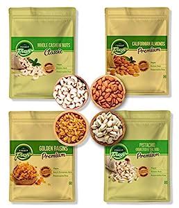 Forest Fresh Dry Fruits Combo Pack - Gift Pack - Healthy Snacks ...