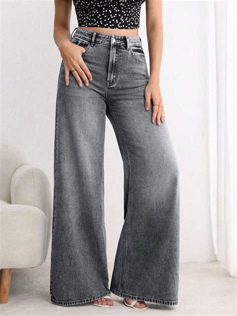 Sweet Static Extra Wide Leg Jeans – Offduty India