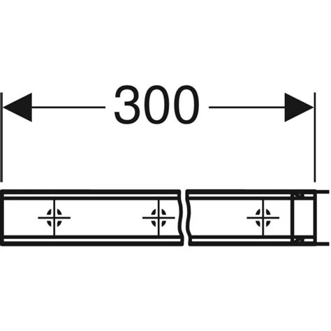 Geberit Duofix system rail | Geberit product catalogue