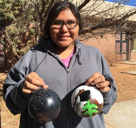 Navajo students painted ornaments that represent their culture for Utah ...