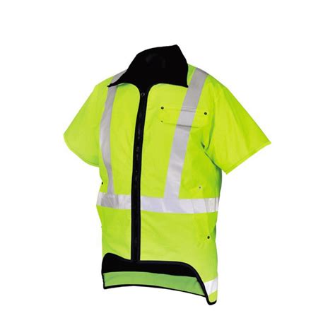 Kaiwaka Tufflex Yellow High-Viz Short Sleeve Vest - Drift Outdoors
