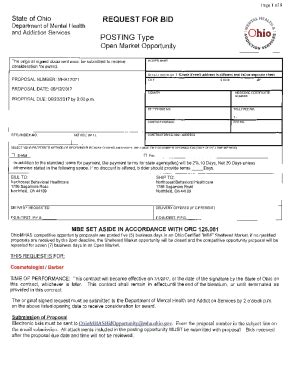 Fillable Online procure ohio Fillable Online procure ohio Binary ...