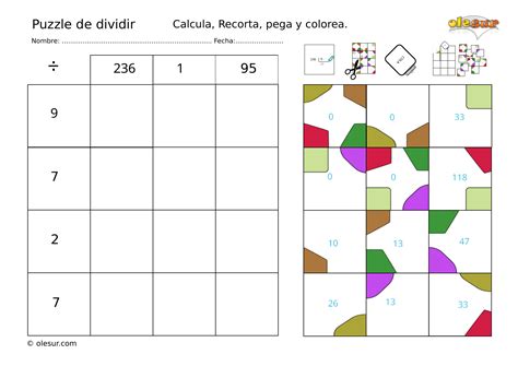 Completa el Puzzle 3×4 – 10. – Descargar fichas – olesur
