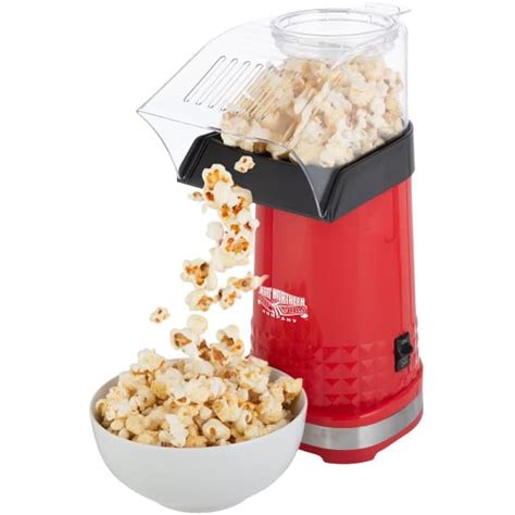 Great Northern Popcorn Hot Air Popper Popcorn Maker - 1200W Electric ...