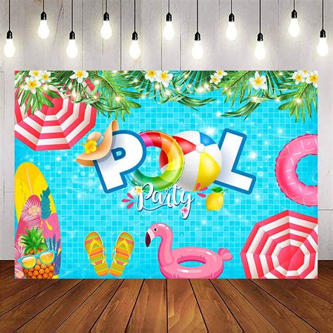 Pool Party Backdrop Ideas at Kathleen Lynch blog