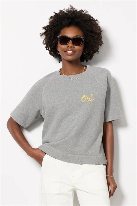 Short Sleeve Sweatshirt