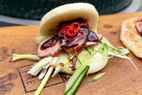 Duck Bao Bun - Meat Smoke Fire