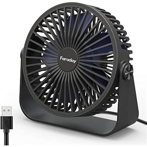FARADAY USB Desk Fans 5 Inches Portable Table Fans India | Ubuy