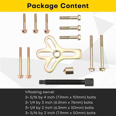 Acymner Harmonic Balancer Steering Wheel Puller Kit Review - Puller Tools