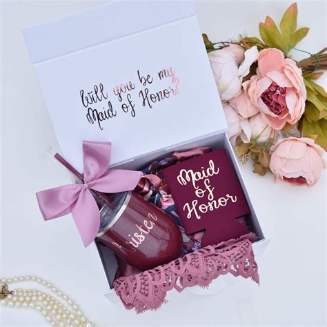 Bridesmaid Proposal Box Set Of 6 at Katie Felton blog