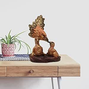 Buy Puja N Pujari Eagle Statue for Home Decor Living Room Showpiece for ...