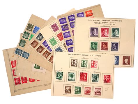 Lot 608 | WWII GERMAN THIRD REICH STAMPS OCCUPIED TERRITORIES