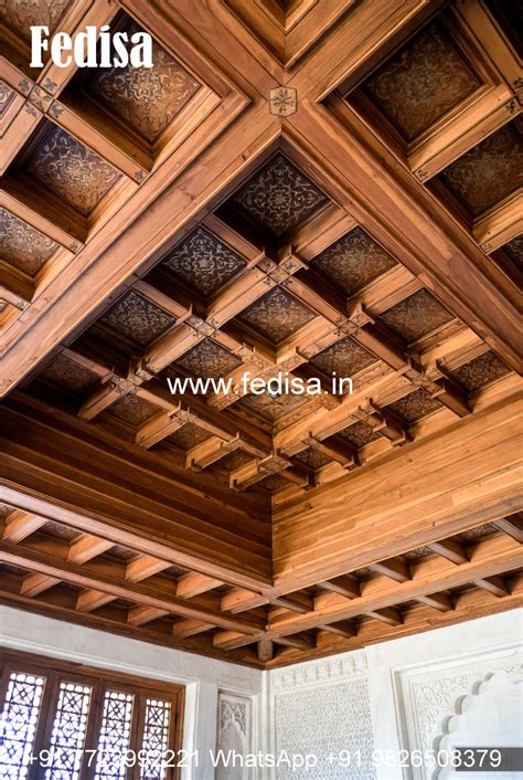 Wooden Ceiling Design False Ceiling Beams No-9367 - Fedisa