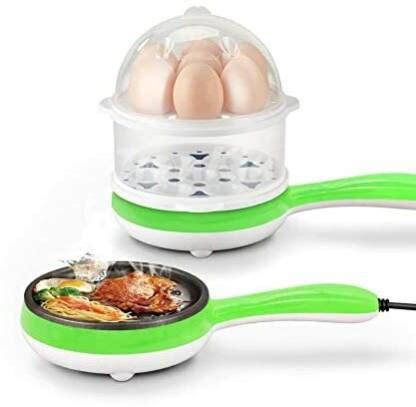 ALPHAMALE Electric Egg Boiling Steamer Egg Frying Pan Egg Boiler ...
