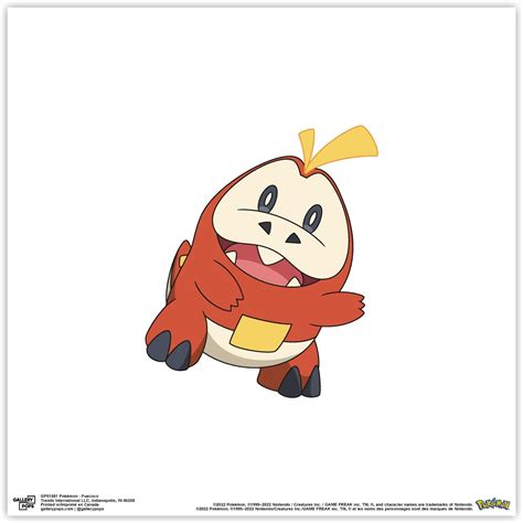 Trends International Gallery Pops Pokémon Fuecoco Wall Art Wall Poster ...