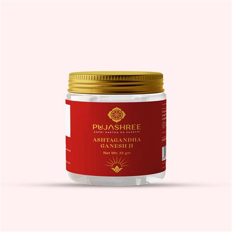 Ashtagandha Tika - Shree Ganesh ji 35 gm & 4 gm – Pujashree