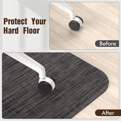 Office Chair Mat for Hardwood Floor, 45"x 53" Desk Chair Mat for Hard ...