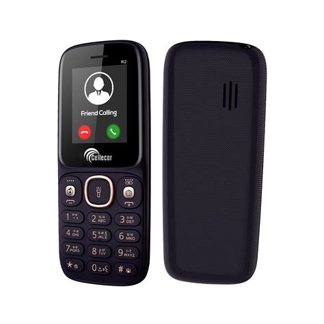 CELLECOR R2 Dual Sim Feature Phone 1000 mAH Battery with Vibration ...
