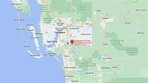 Map Of Florida International Airport