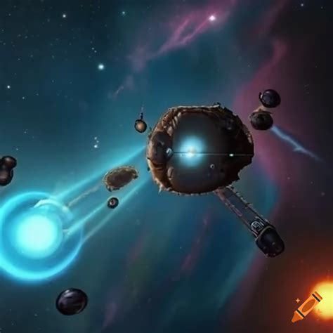 Space, galaxies game screenshot
