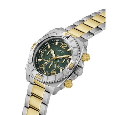 Guess Traction Men Green Dial Quartz Analog Watch GW0800G1 – Metro Time