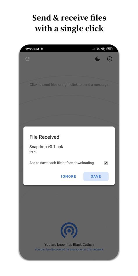 Using Snapdrop 的图像结果