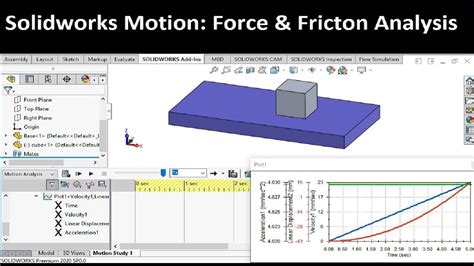 SolidWorks Motion Analysis 的图像结果