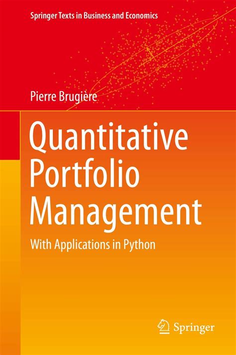Buy Quantitative Portfolio Management: with Applications in Python ...