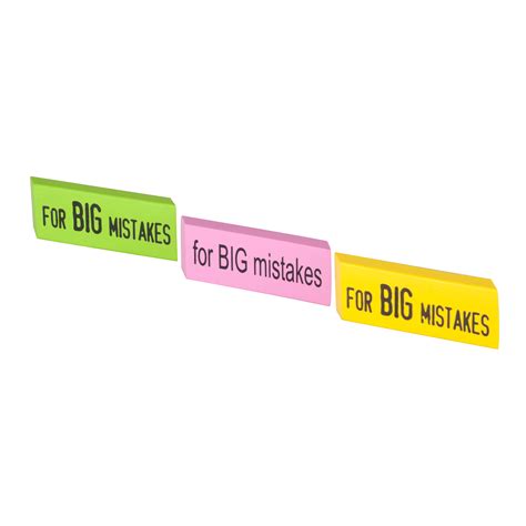 Radierer XXL 14 x 4.5 cm | GONSER.CH