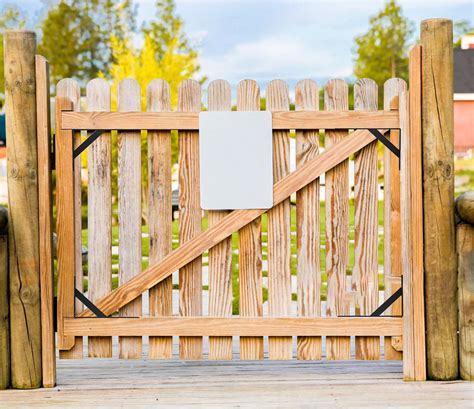 LANMIERT Fence Gate Kit, Anti Sag Gate Kit for Wooden Fence; India | Ubuy
